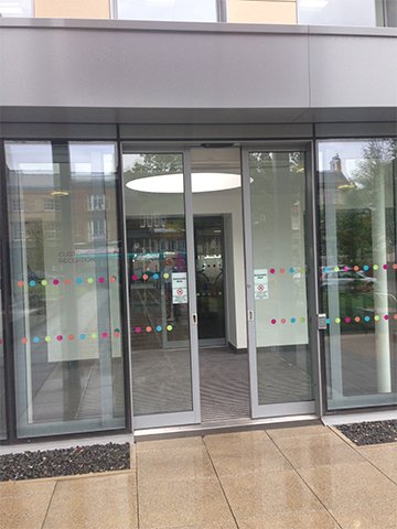 Image of automatic doors.